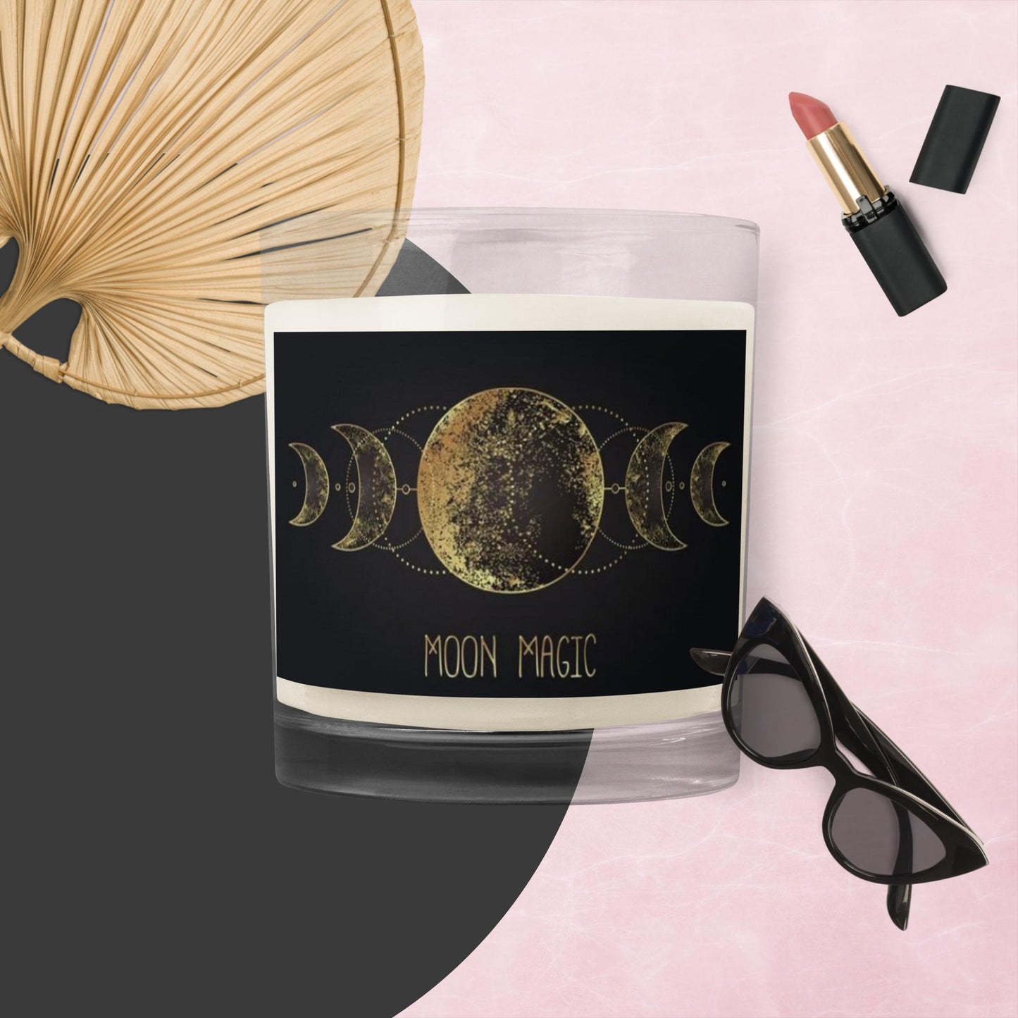 Moon Magic Glass Jar Soy Wax Candle